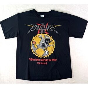 Metallica Fan Club T Shirt Size Large Fifteen Years Infecting The Planet Pushead